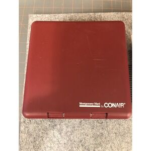 Montgomery Ward By ConAir Hair Dryer Trio- Curling Iron With Box